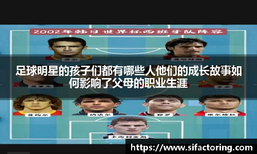 足球明星的孩子们都有哪些人他们的成长故事如何影响了父母的职业生涯